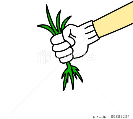 雑草取り 89885234