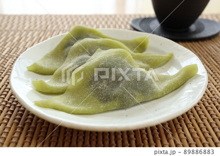 八つ橋 抹茶生地 和菓子 京都 89886883