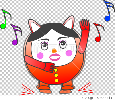 daruma, daruma doll, happy 89888714