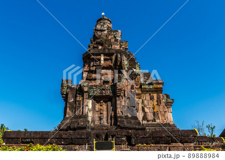 Stone castle Phra That Narai Cheng Weng and sky Stone castle Phra That Narai Cheng Weng and sky 89888984