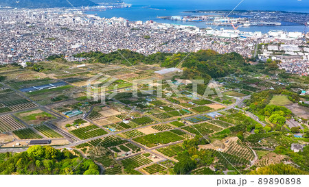 農地　空撮 89890898