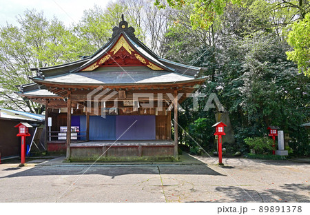 鷲宮神社・神楽殿 埼玉県久喜市 鷲宮神社・神楽殿 埼玉県久喜市 89891378