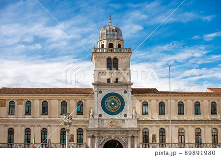 Medieval Clock Tower - Padua Piazza dei Signori Veneto Italy 89891980