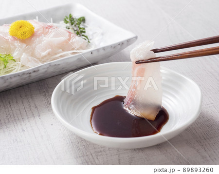 鯛の刺身 鯛の刺身 89893260