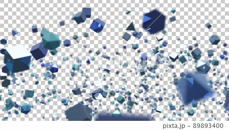 CG 粒子多邊形對象的背景材料 CG 粒子多邊形對象的背景材料 89893400