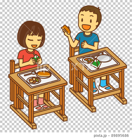 昭和の給食風景(1) 89895686