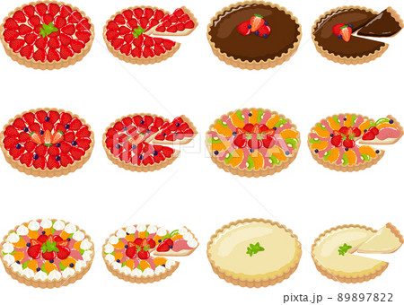 タルトケーキ　セット 89897822