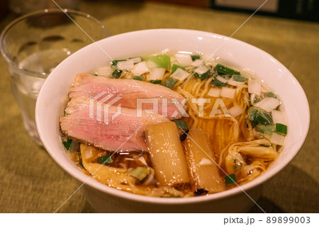 鴨葱が乗った鴨肉ラーメン 89899003