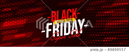 Black Friday special offer banner, poster, header website. Horizontal super sale discount promotion campaign on weekend store shop wholesale with realistic design illustration Black Friday special offer banner, poster, header website. Horizontal super sale discount promotion campaign on weekend store shop wholesale with realistic design illustration 89899557