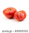 Fresh tomato on white background. 89900502