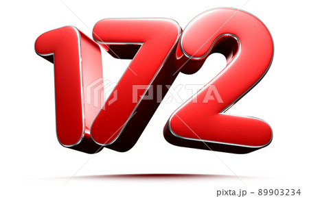number 172.のイラスト素材 [89903234] - PIXTA