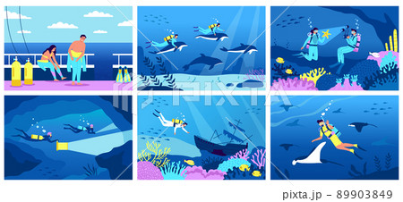 Diving Flat Set 89903849