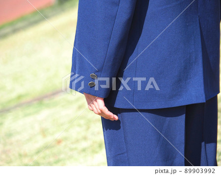 中学校入学　制服姿 89903992