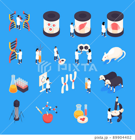 Isometric Genetic Engineering Set 89904402