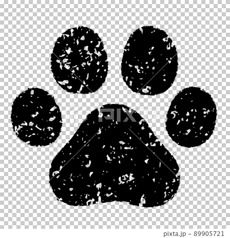Dog footprint icon texture Dog footprint icon texture 89905721