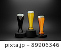 3d render glass of beer 89906346