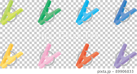 Clothespin_8 顏色集 89906833