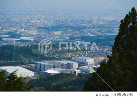 大阪府茨木市　竜王山展望台からの景色 89906946