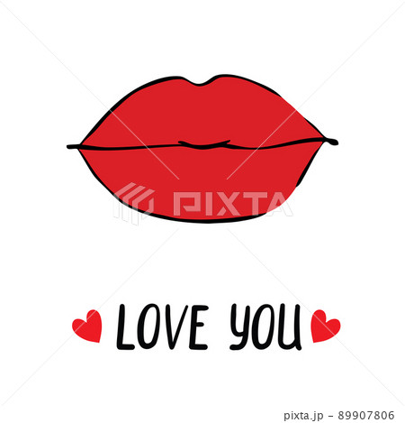 Lips women,kiss,mouth,lip pop art heart background.Valentines mothers day logo.Love,sexy,kiss,wedding card,background,banner.kissing sexy lips isolated icon.vector illustration.8 March Women's Day 89907806