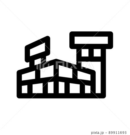 Illustration Vector Graphic of Mall Building Icon 89911693