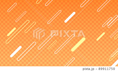 ポップ 配信 背景 アニメ VJ オレンジ [別Verあり] 89911750