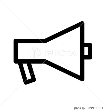 Illustration Vector Graphic of Megaphone Icon 89911901