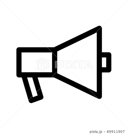 Illustration Vector Graphic of Megaphone Icon 89911907