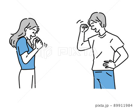 成功、成長を表すイラスト:仲間、先輩、同僚、後輩、仕事、やる気、モチベーション、頑張る、応援、向上心 89911984