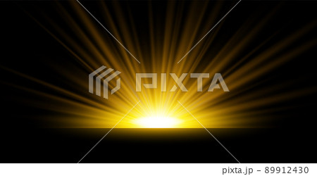 glowing light sun rays effect background 89912430