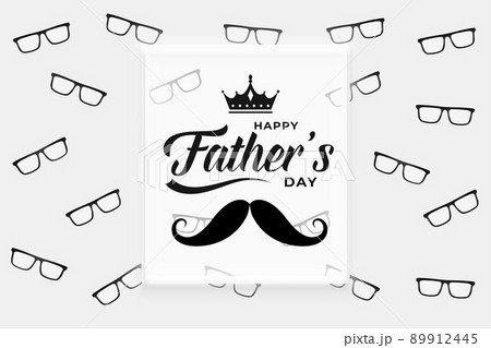 father's day background with crown 89912445