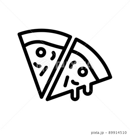Illustration Vector Graphic of Pizza Icon 89914510