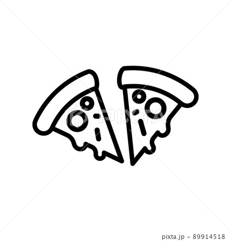 Illustration Vector Graphic of Pizza Icon 89914518