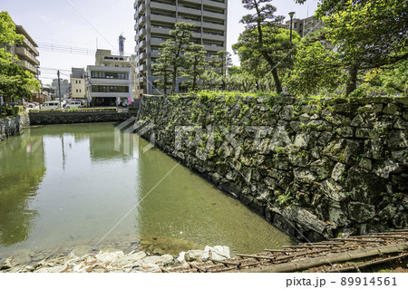徳島城跡　石垣と堀　徳島県徳島市 89914561