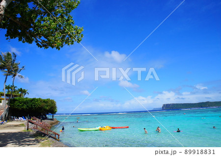 グアムのタモン湾の風景 89918831