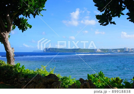 グアムのタモン湾の風景 89918838