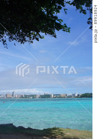 グアムのタモン湾の風景 89918924