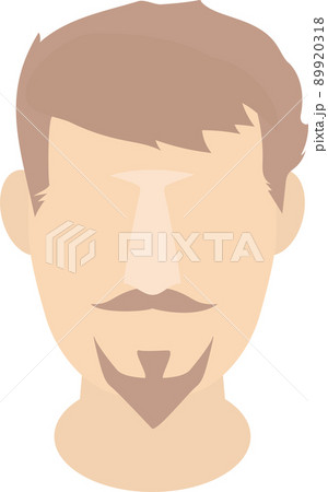 男性のひげ ショートボックス 89920318