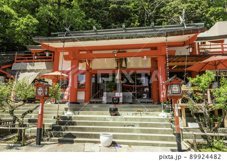 徳島眉山天神社　社殿　徳島県徳島市 89924482