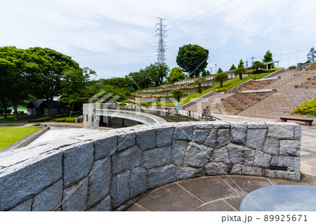 神奈川県　津久井湖城山公園　水の苑地 89925671