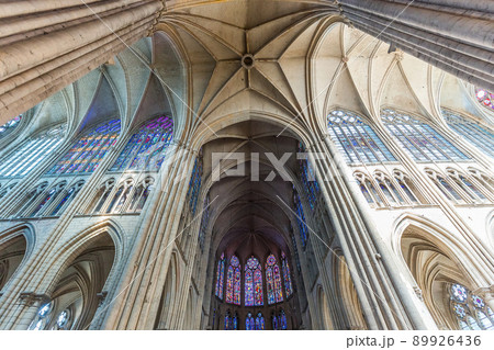 Interiors of the cathedral, Troyes, France Interiors of the cathedral, Troyes, France 89926436