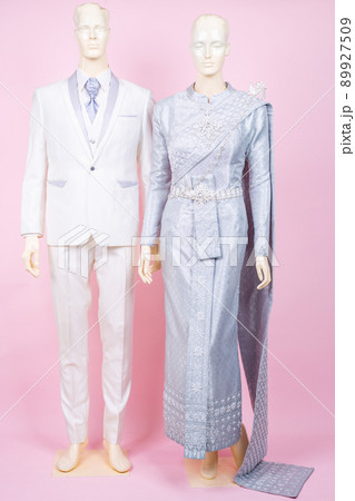 Wedding dress Thai vintage style Wedding dress Thai vintage style 89927509