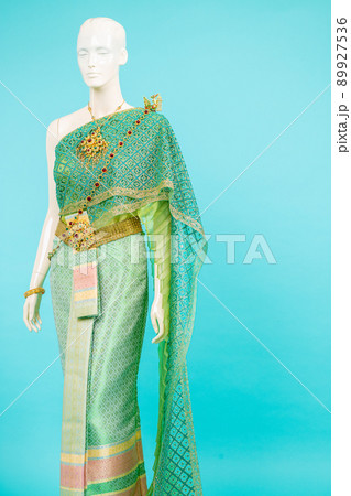 Wedding dress Thai vintage style Wedding dress Thai vintage style 89927536