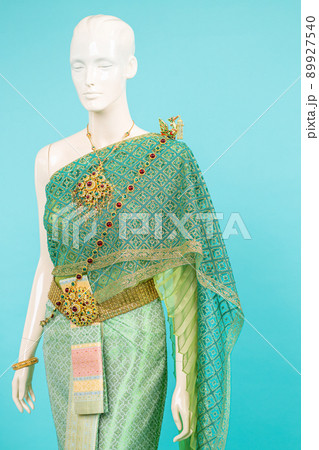 Wedding dress Thai vintage style Wedding dress Thai vintage style 89927540