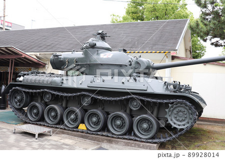 千僧駐屯地に展示されている61式戦車 89928014