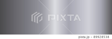 Panoramic steel background texture from silver - Vector 89928538