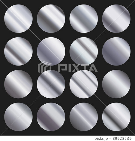 Set of 16 pcs. steel backgrounds texture - Vector Set of 16 pcs. steel backgrounds texture - Vector 89928539