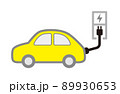 電気自動車のアイコン 89930653