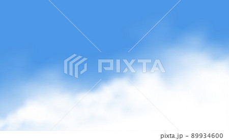 realistic smoke or clouds on sky blue background realistic smoke or clouds on sky blue background 89934600
