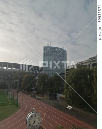 国立競技場　東京体育館　陸上トラック 89935374