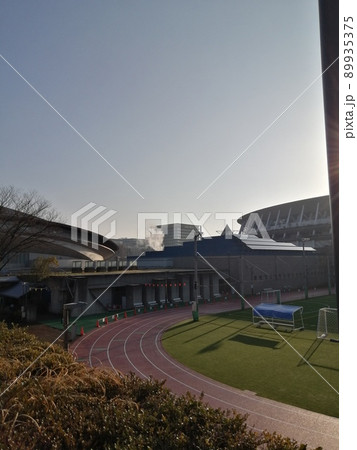 国立競技場　東京体育館　陸上トラック 89935375